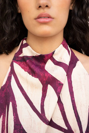 Top Halter Estampado