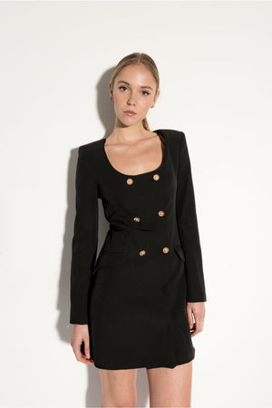 Vestido Blazer Botões