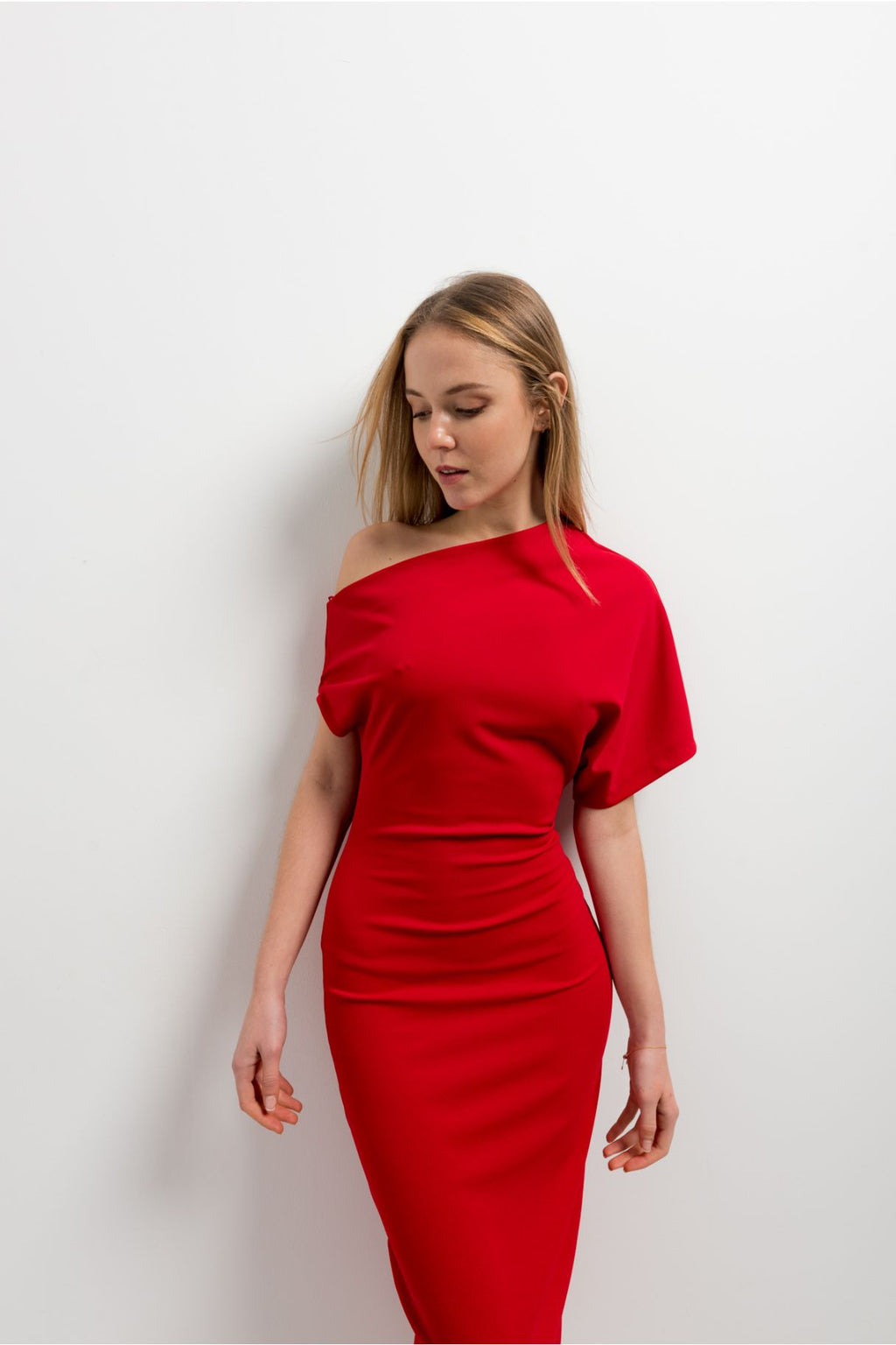 Vestido Midi Vermelho