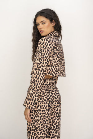 Casaco Animal Print