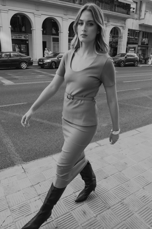 Blusa Clássica Nude com Cinto