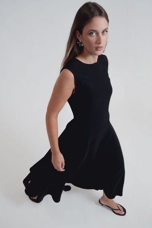 Vestido Midi Clássico Preto