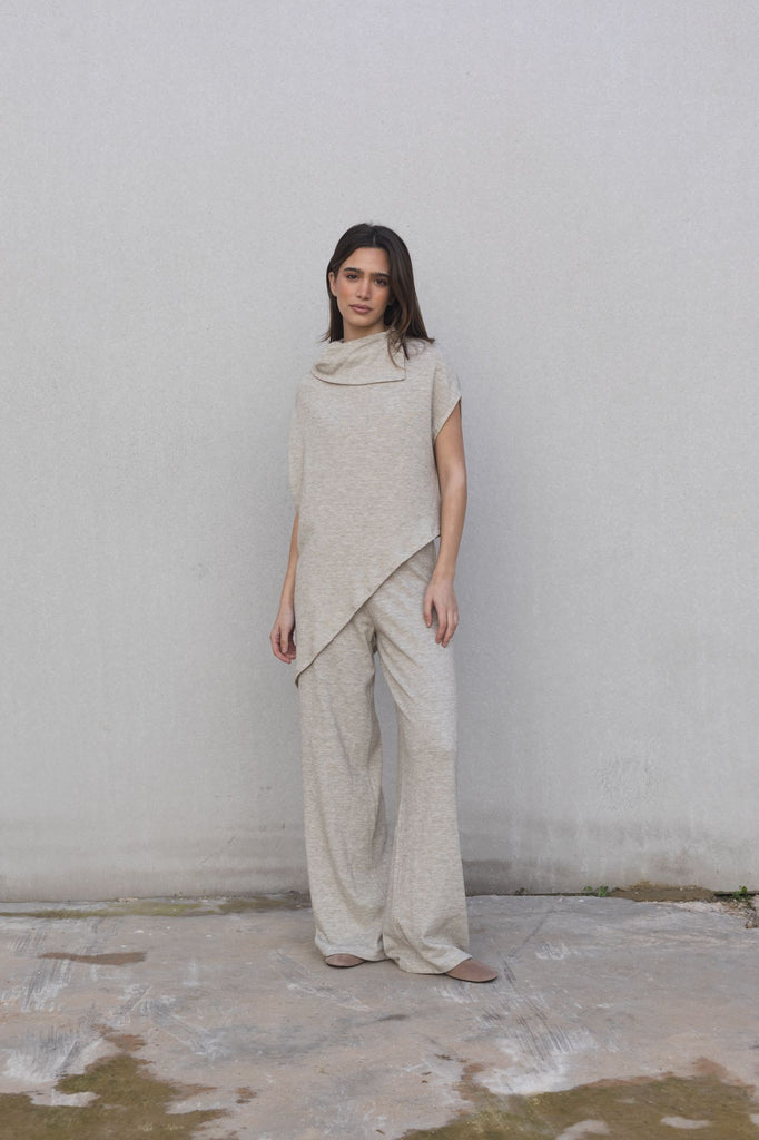 Camisola Estilo Poncho Malha