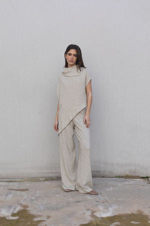 Camisola Estilo Poncho Malha