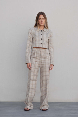 Casaco Cropped Estampado