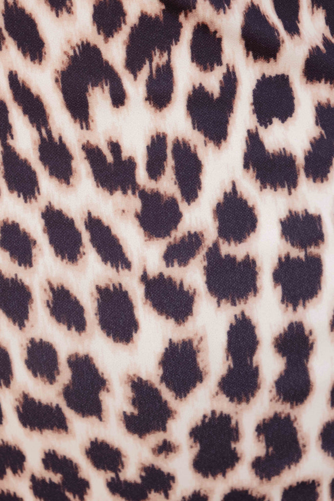 Vestido Midi Animal Print