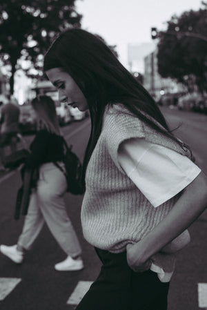 Colete Malha Oversize