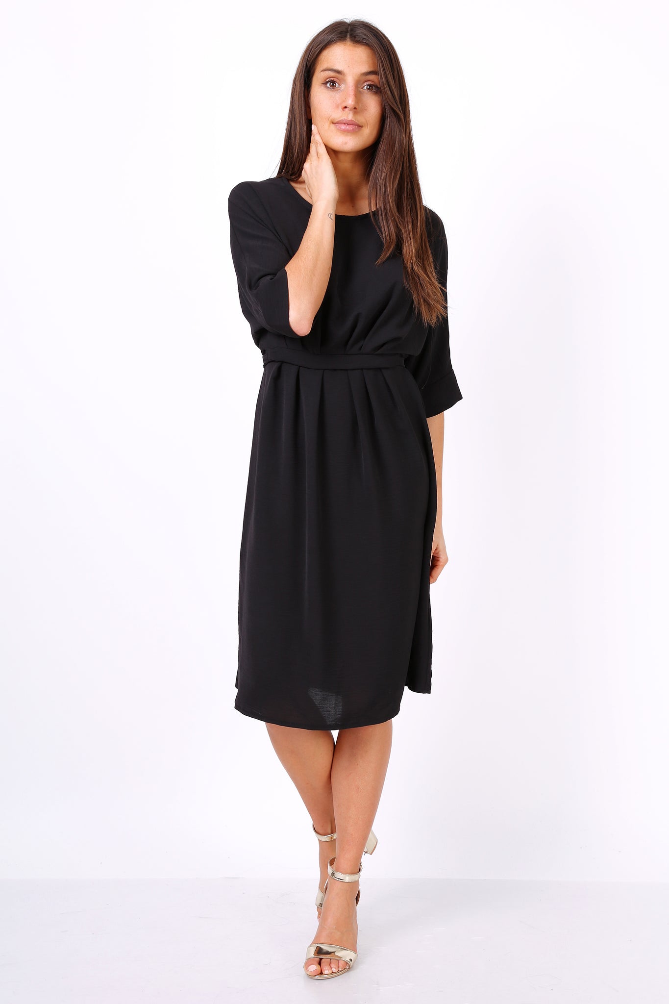 Vestido Midi Preto - Queen V